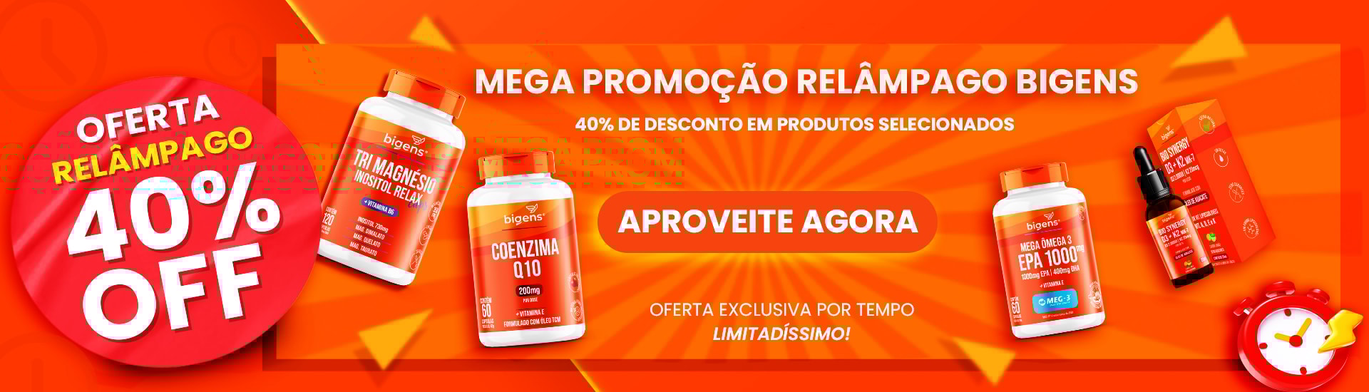 Mega Oferta Relâmpago | Bigens