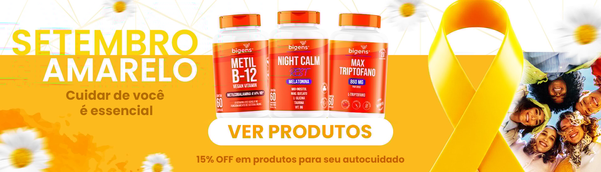 Setembro Amarelo | 15% OFF