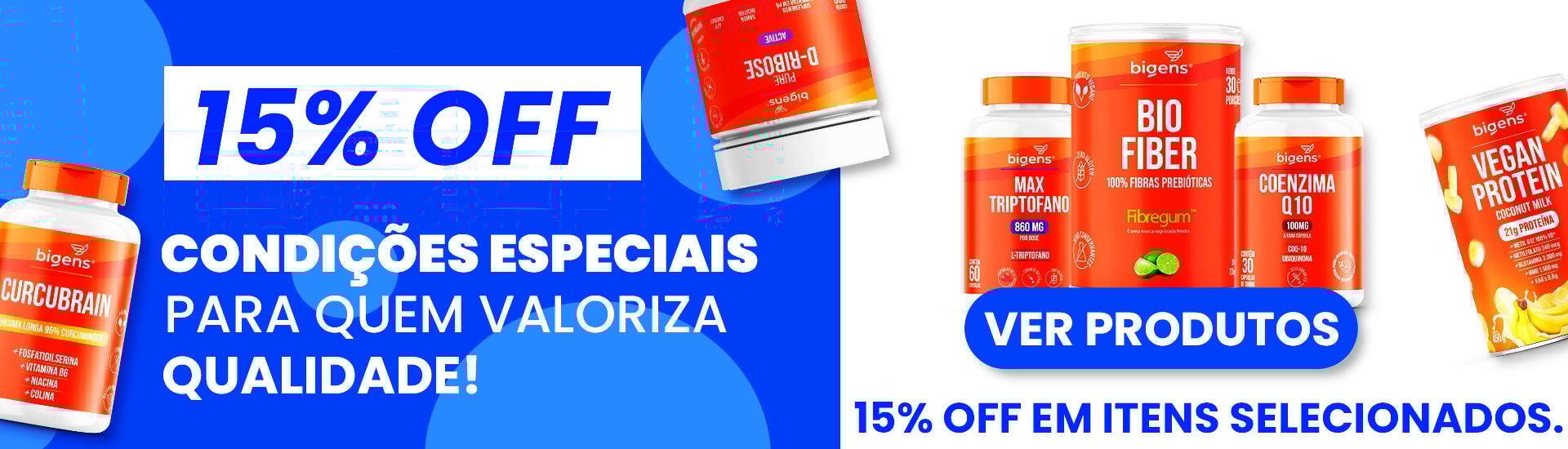 Suplementos - 15% off