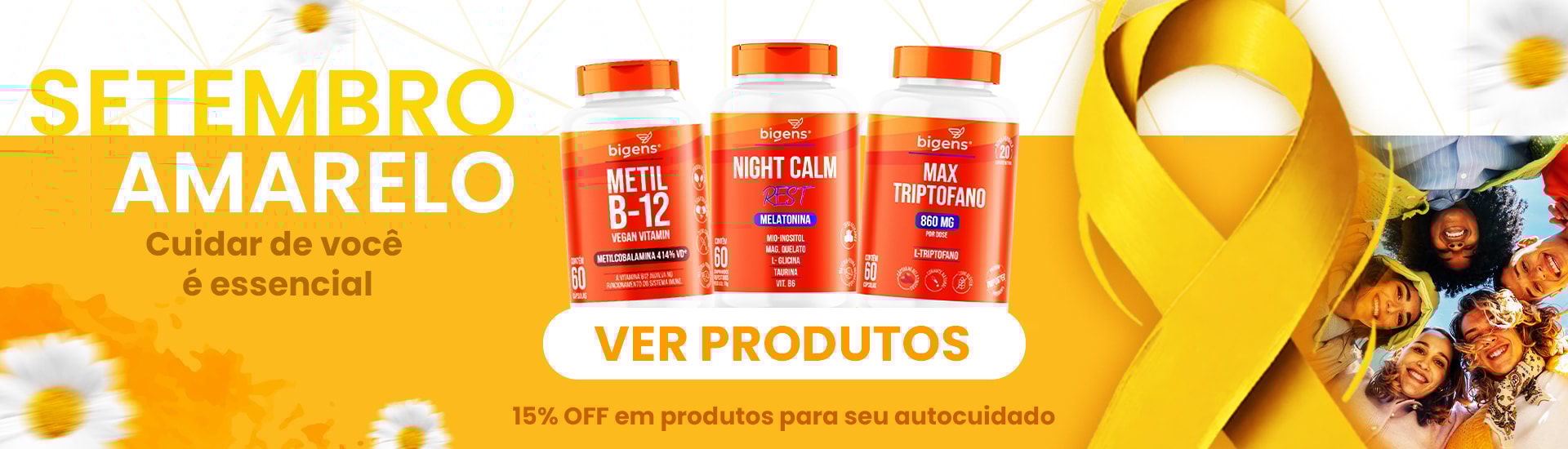 Setembro Amarelo | 15% OFF