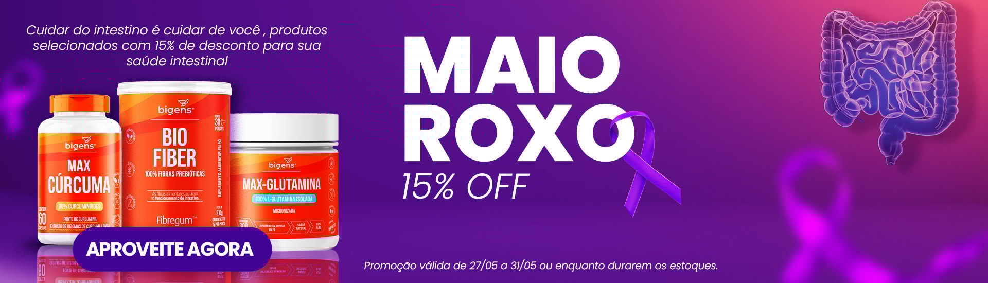 Maio Roxo - 15% off