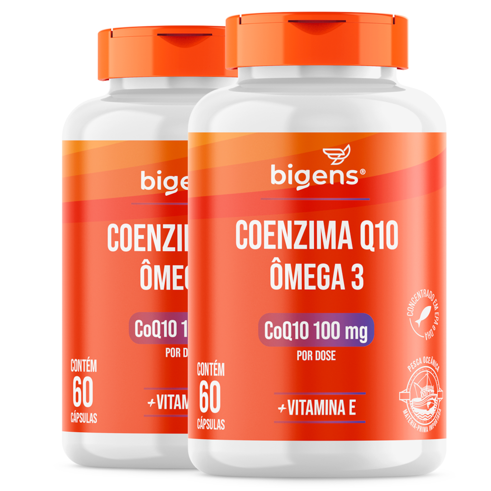 Coenzima Q10 + Ômega 3