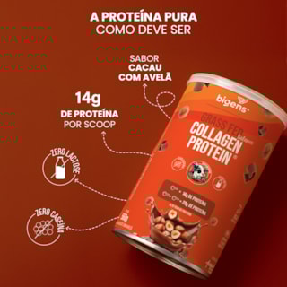Grass Fed Balance Collagen Protein Chocolate com Avelã