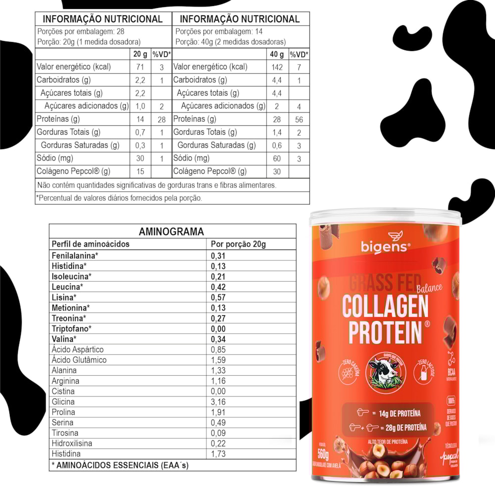 Grass Fed Balance Collagen Protein Chocolate com Avelã-0306a59e-f2de-4eb9-a101-03ca25d493c0