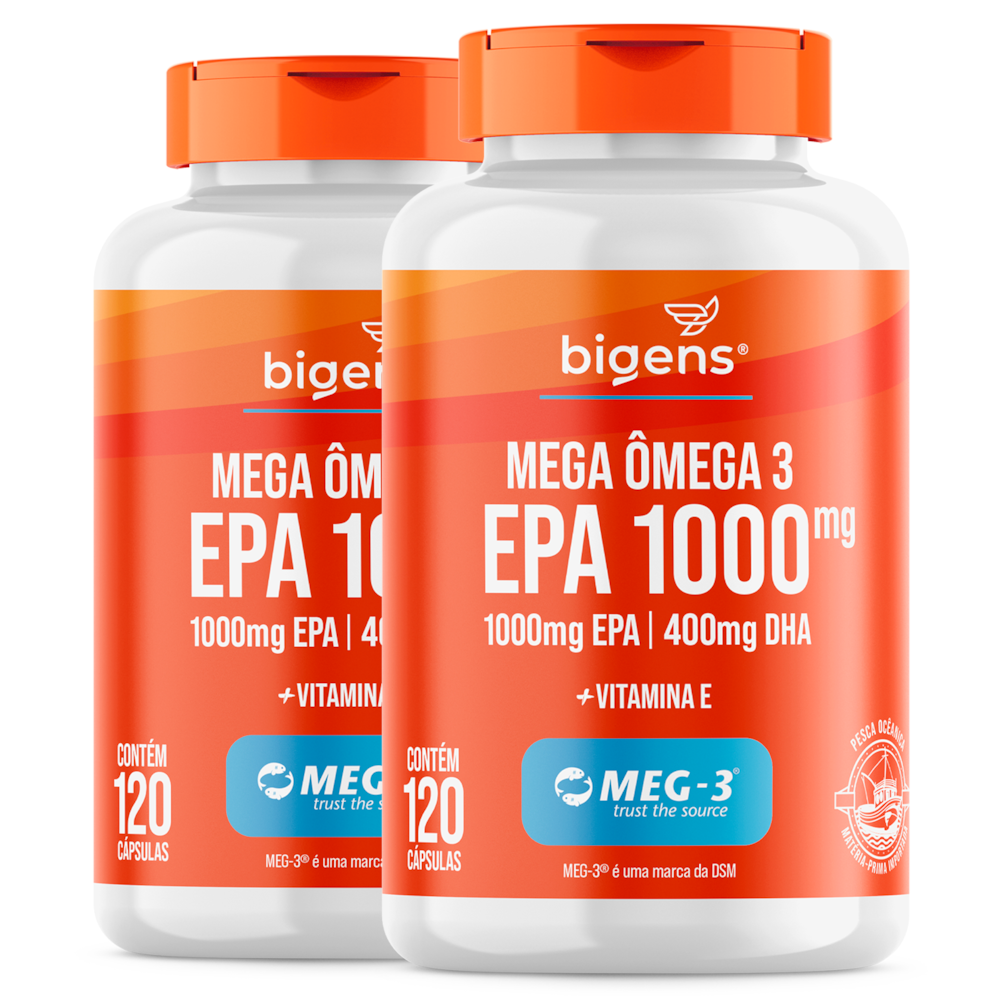 Mega Ômega 3 - 120 Cápsulas