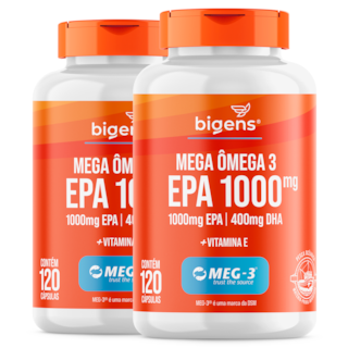 Mega Ômega 3 - 120 Cápsulas
