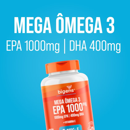 Mega Ômega 3 - 120 Cápsulas