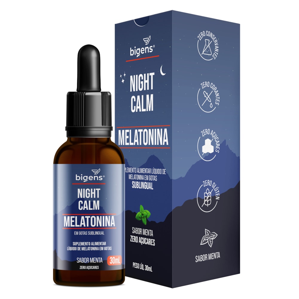 Night Calm Liquida Menta