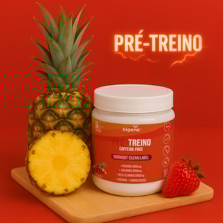 Pré-Treino Caffeine Free Morango e Abacaxi