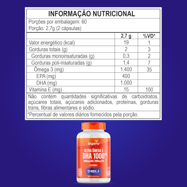 Ultra Ômega 3 - 120 Cápsulas-b18cff5f-95fa-40b1-a78a-4cd9c498a70f