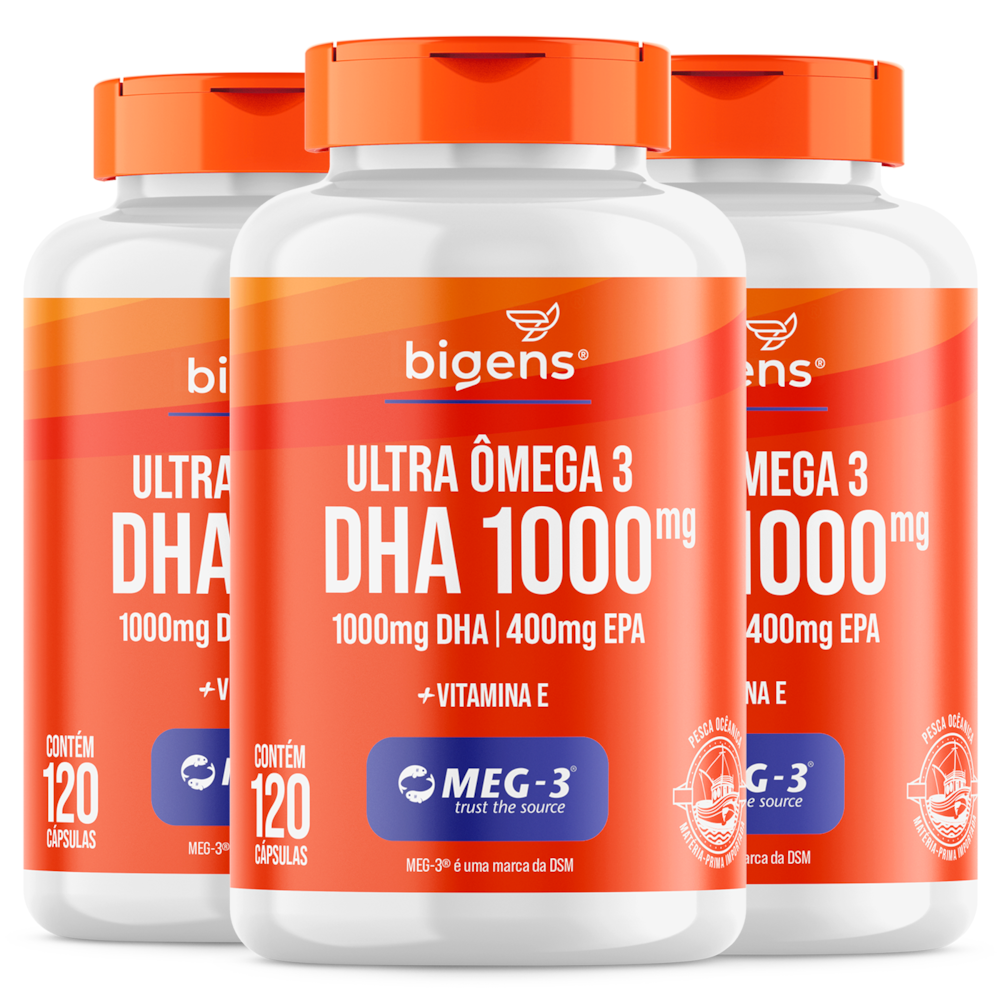 Ultra Ômega 3 - 120 Cápsulas