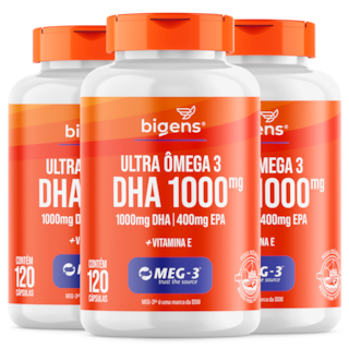 Ultra Ômega 3 - 120 Cápsulas